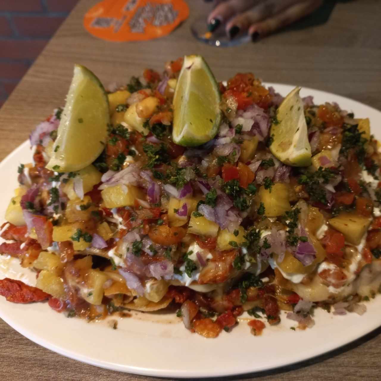 Al Pastor - Nachos al pastor