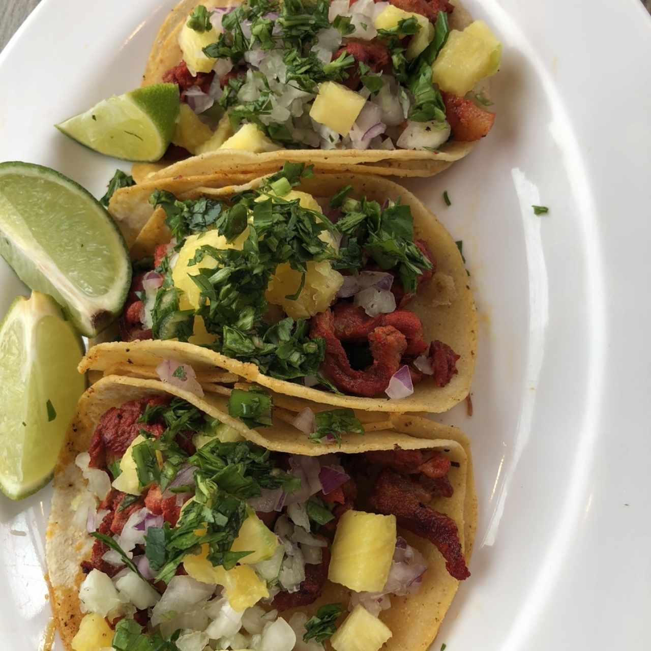 Orden de tacos al pastor 