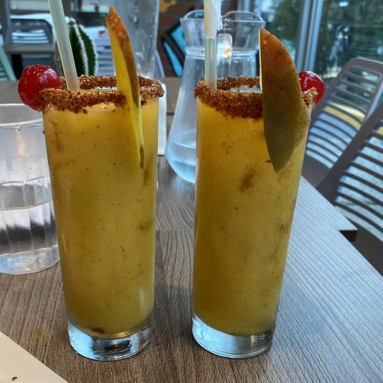 Jugo de maracuya con mango