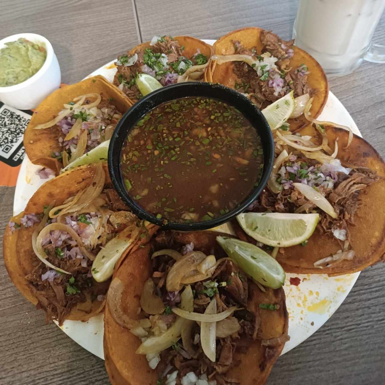 Orden de tacos de birria