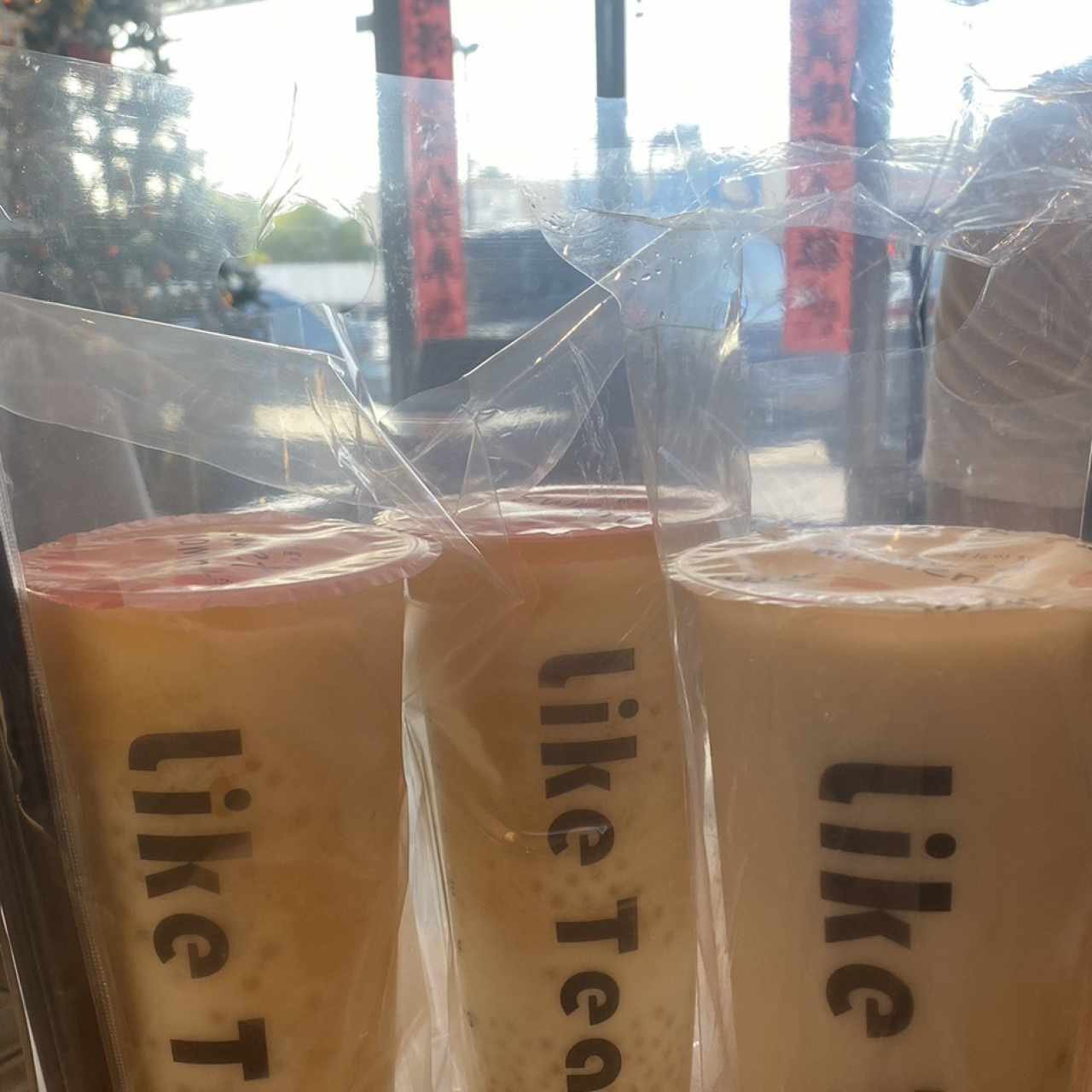 Bubble tea de mango 