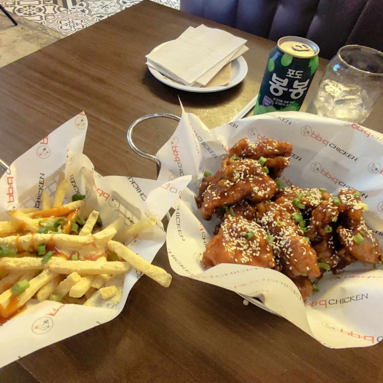 Boneless Spicy Galbi w/ Cheesing Fries