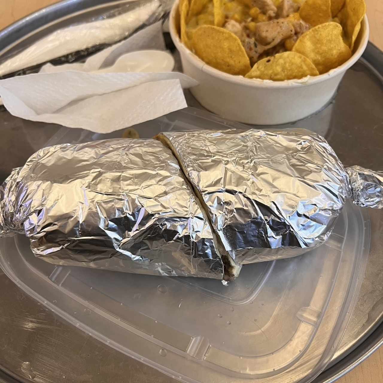 Burrito de pollo