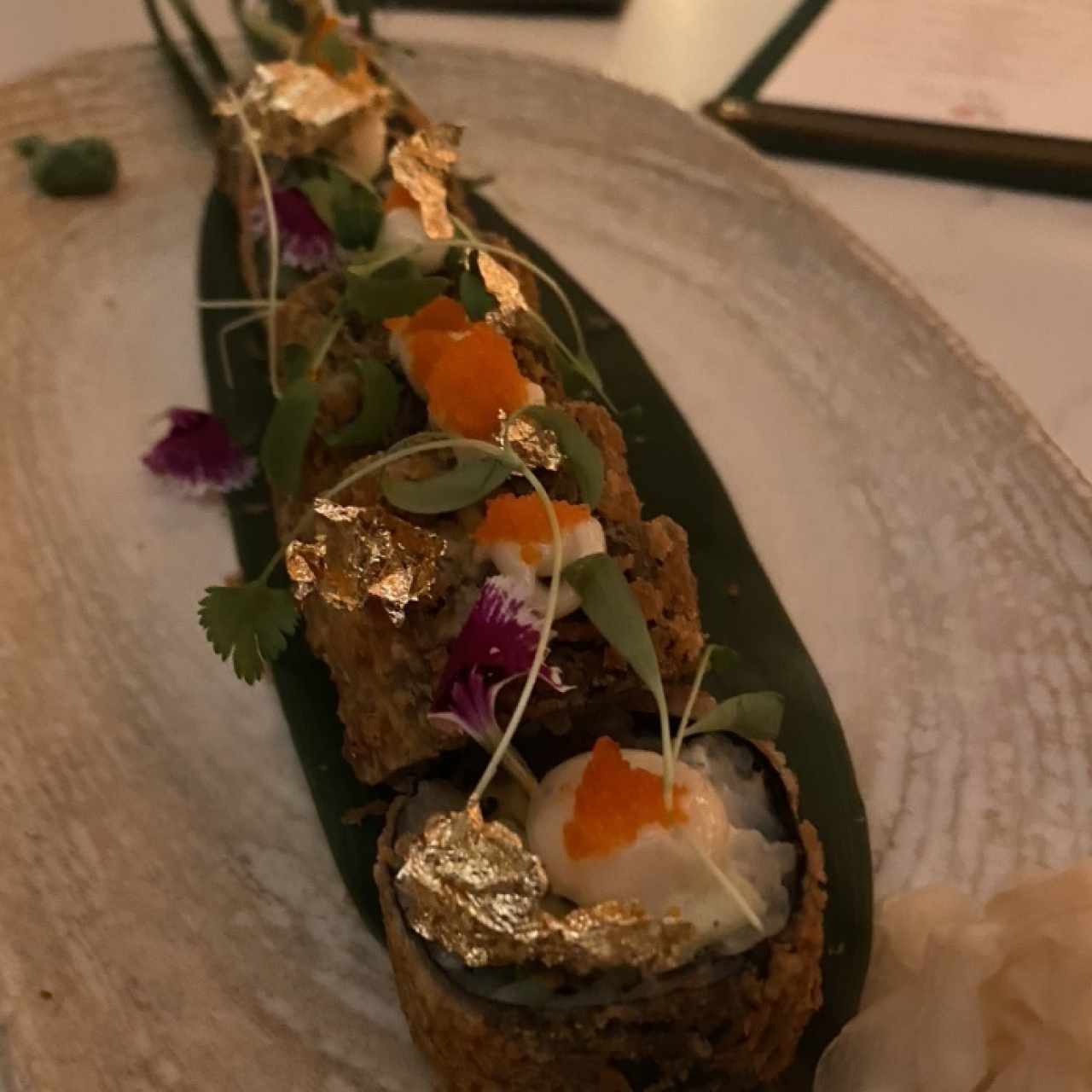 Steak tempura roll