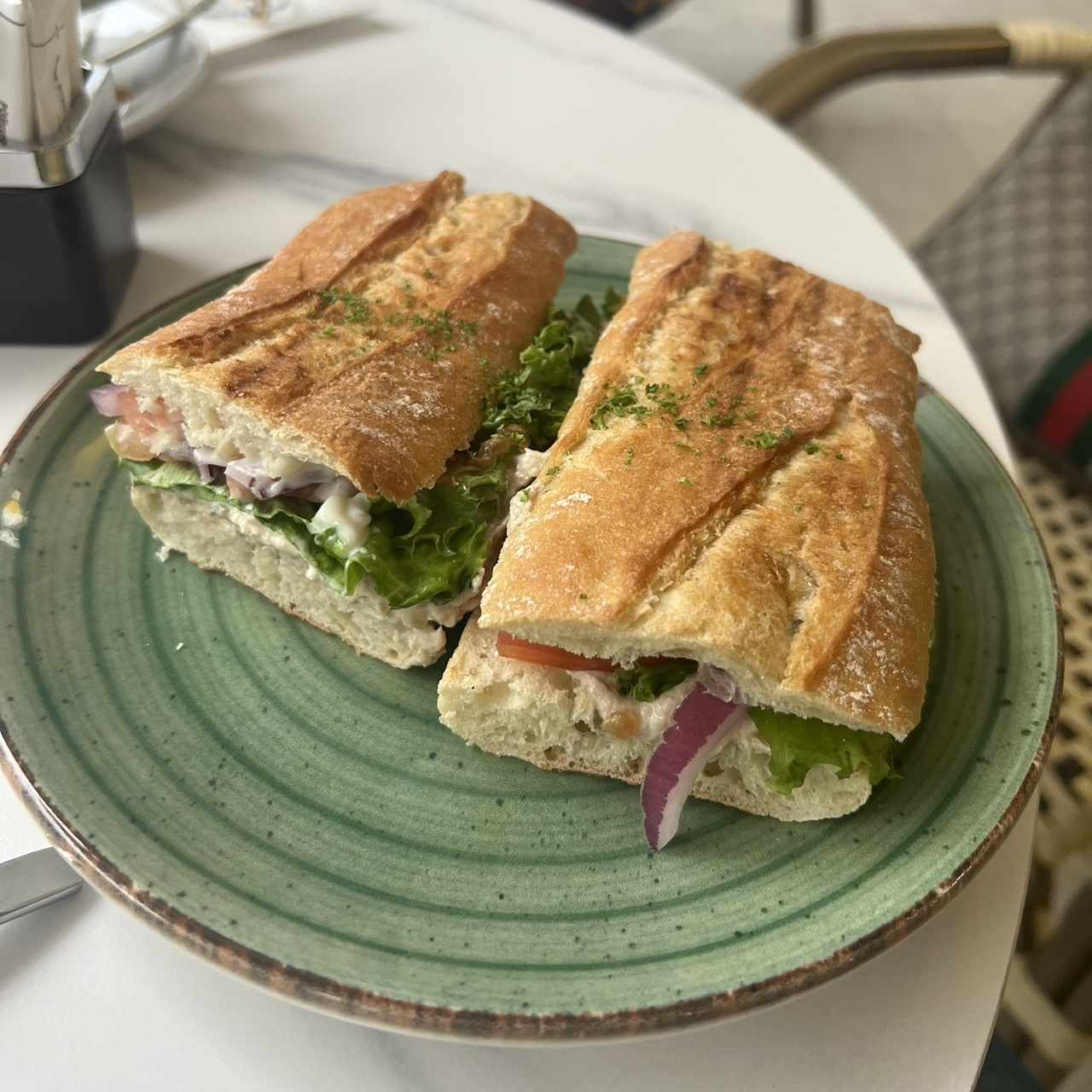 Sandwich de atún 