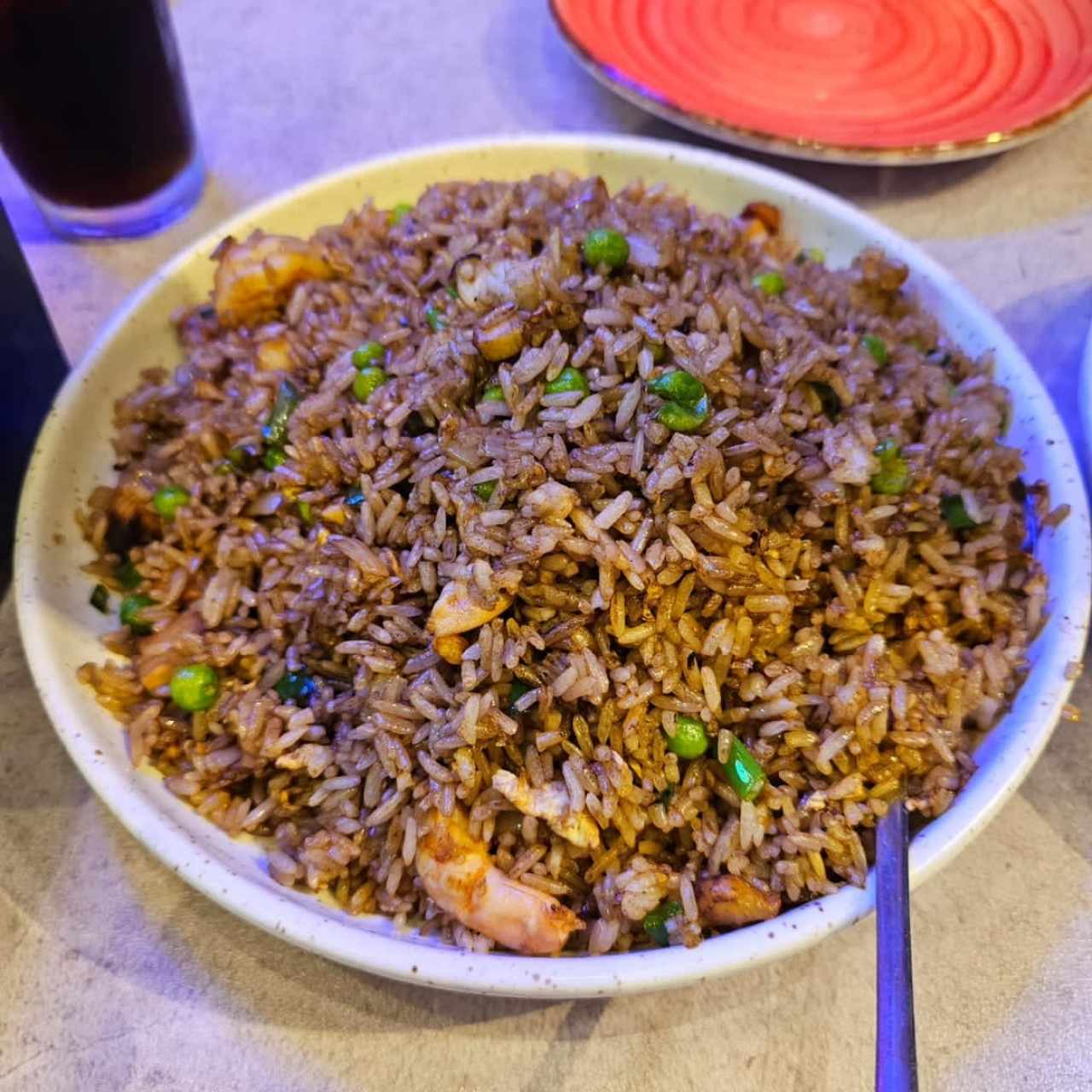 Arroz combinación 