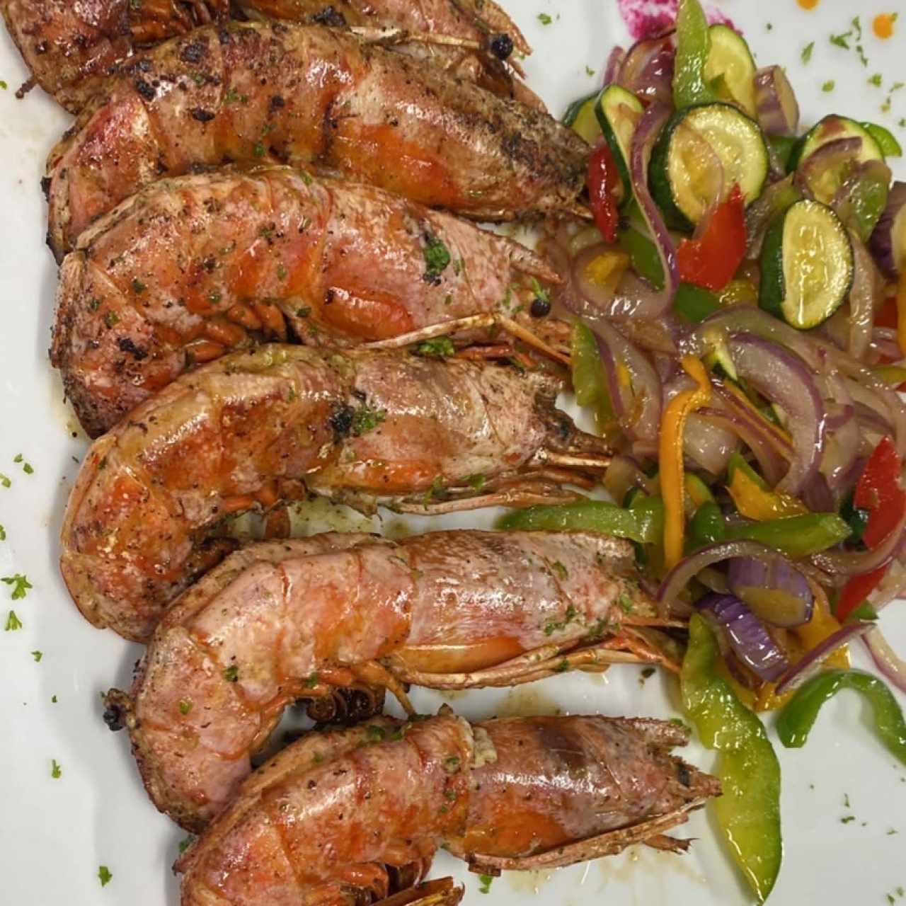 Langostino al grill