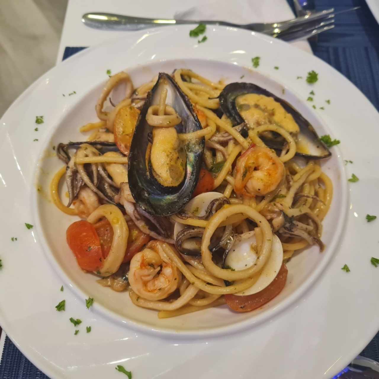 espaguetty fruti di mare