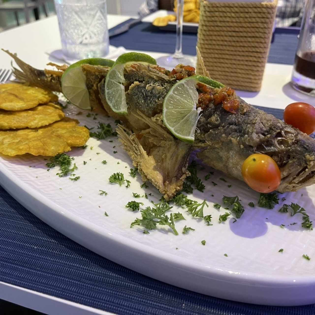 Pescado frito