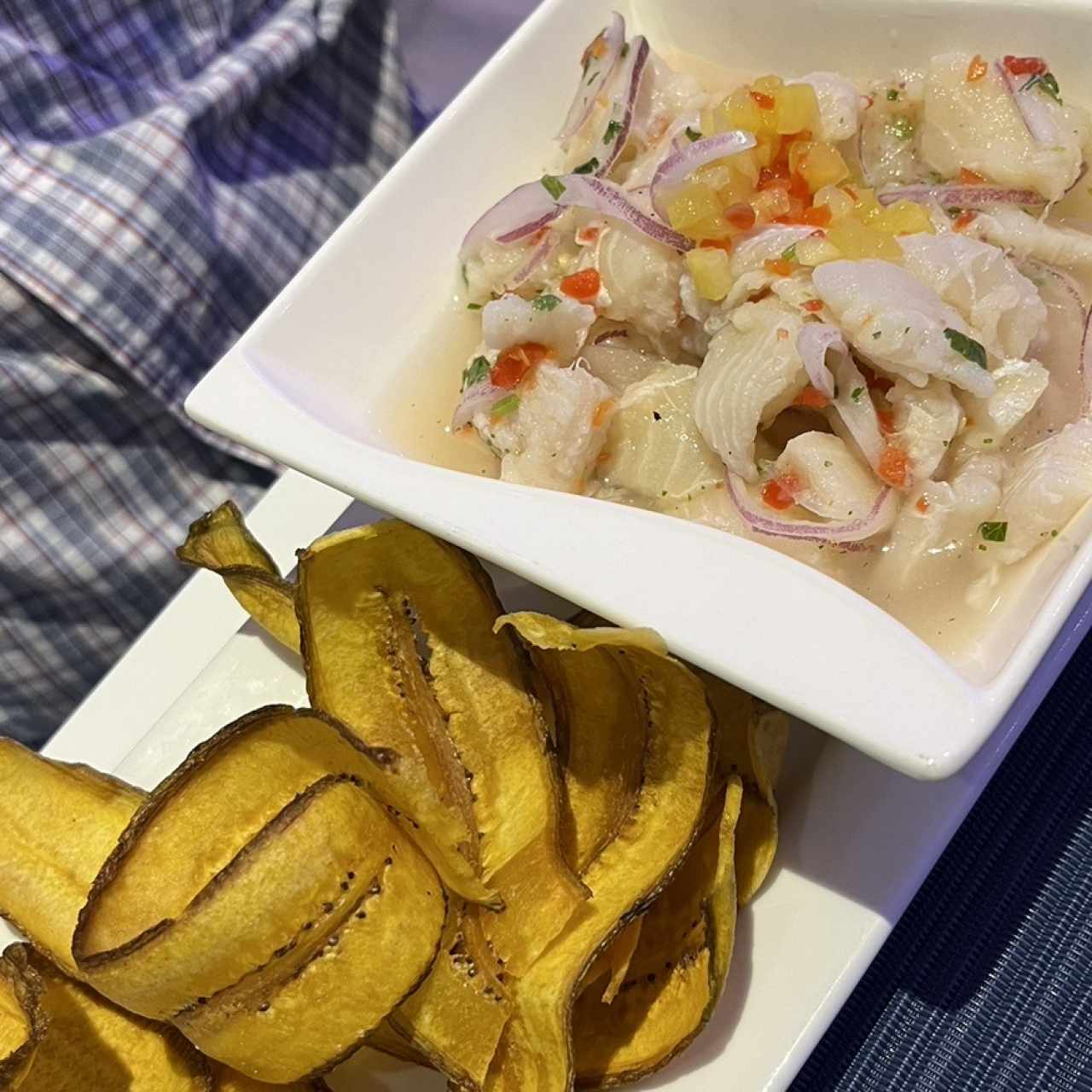 Ceviche de corvina