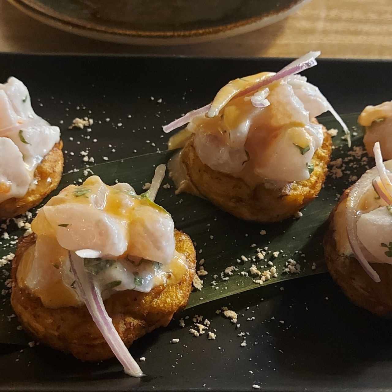 Entretiempos - Patacones Cevicheros