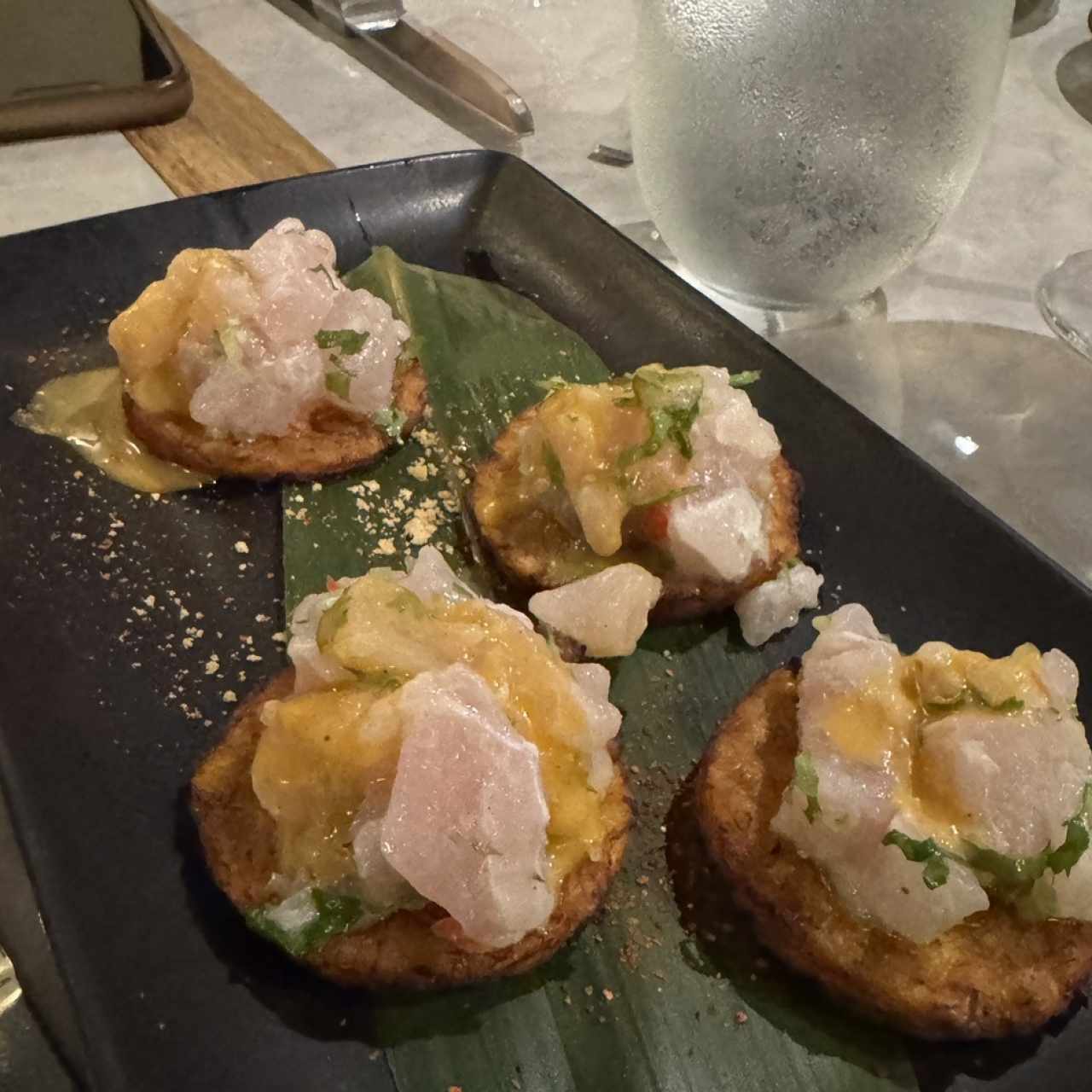 Entretiempos - Patacones Cevicheros