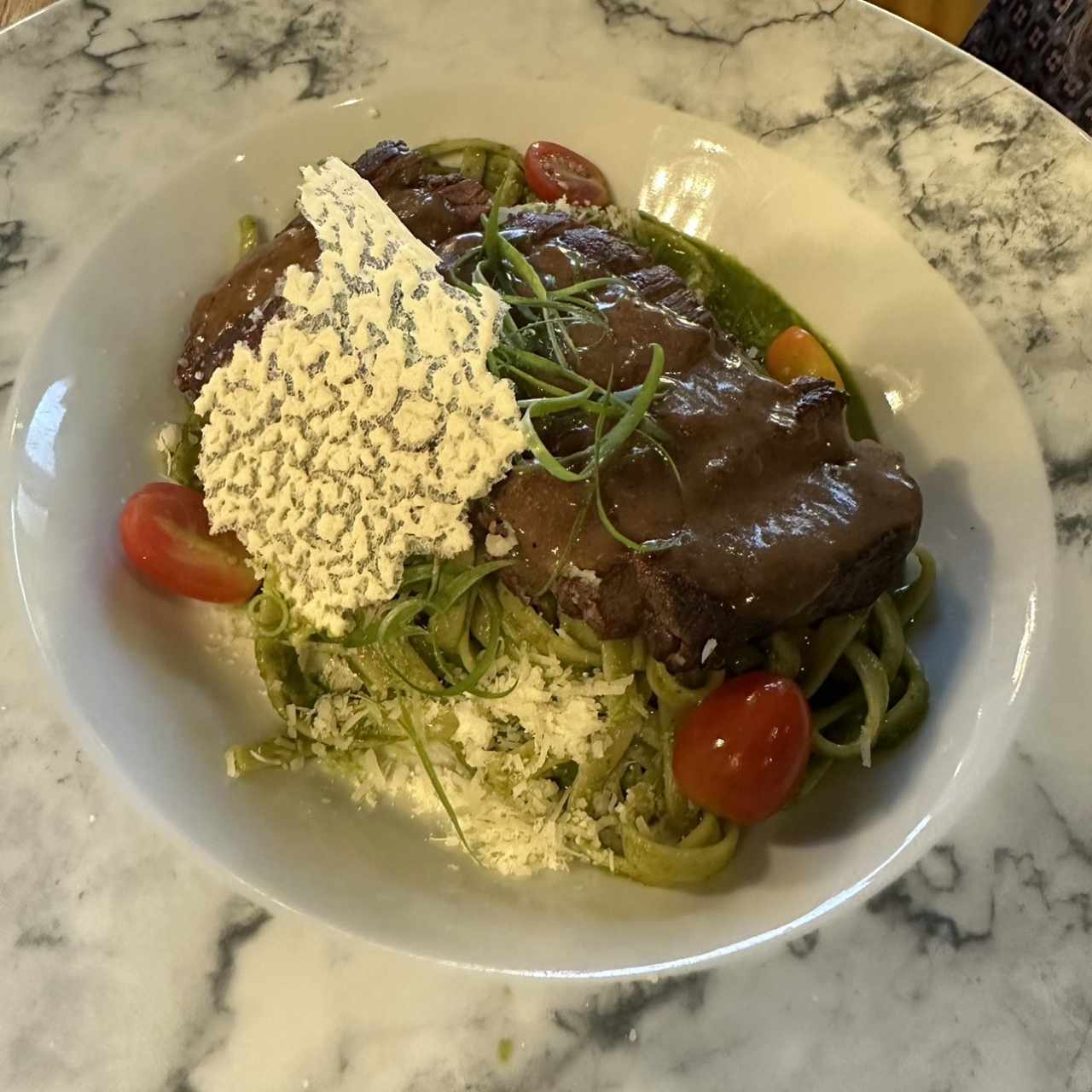 Fondos - Fetuccini al Pesto