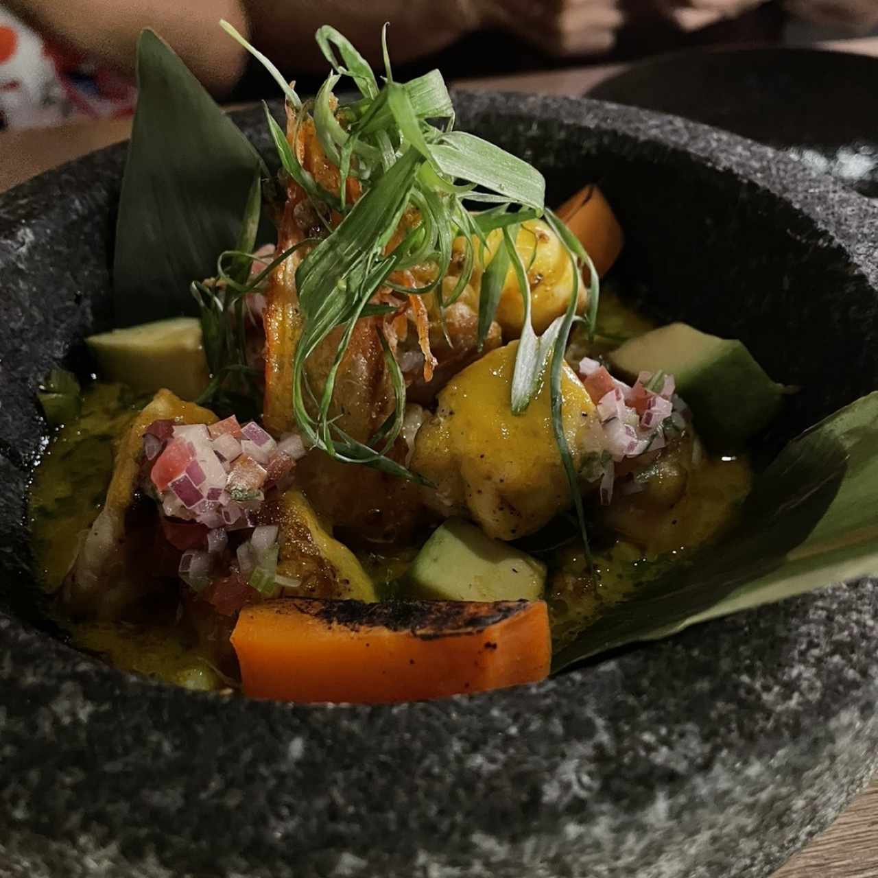 Ceviche tibio