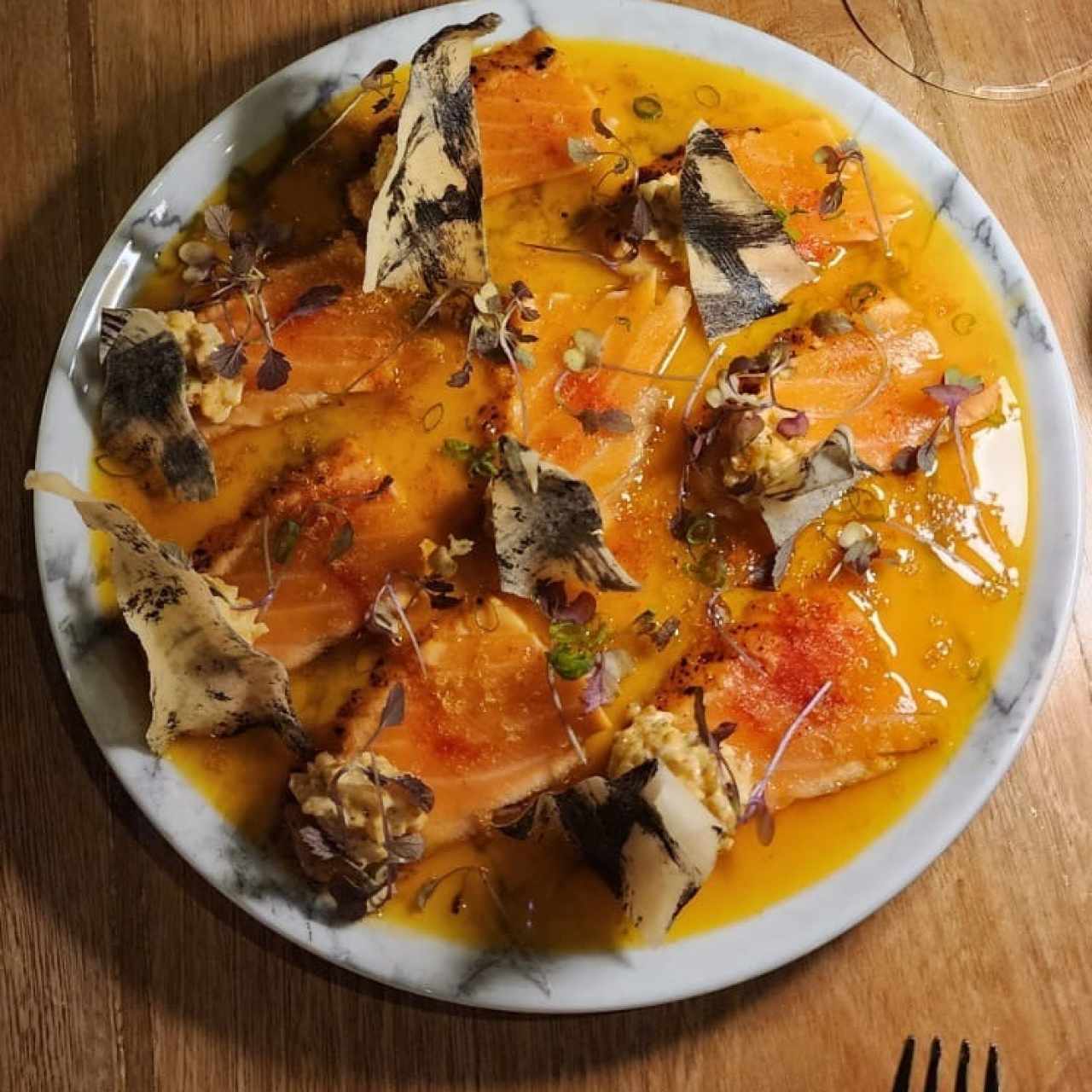 Tiradito de Salmon