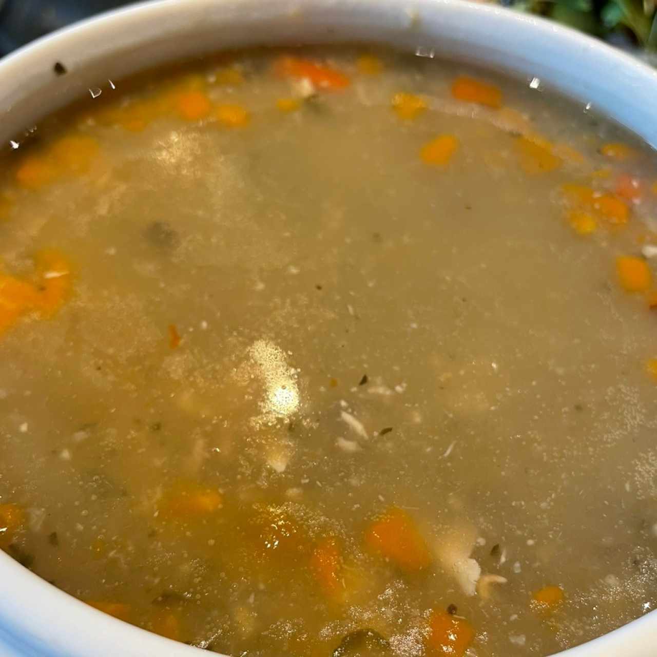 sopa de lentejas