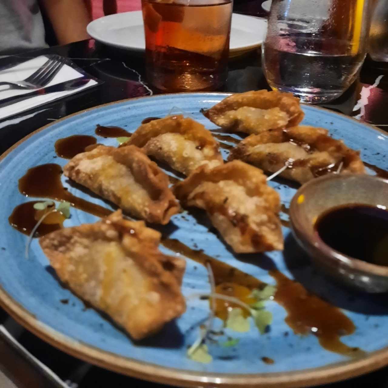 GYOZAS FRITAS DE CAMARÓN