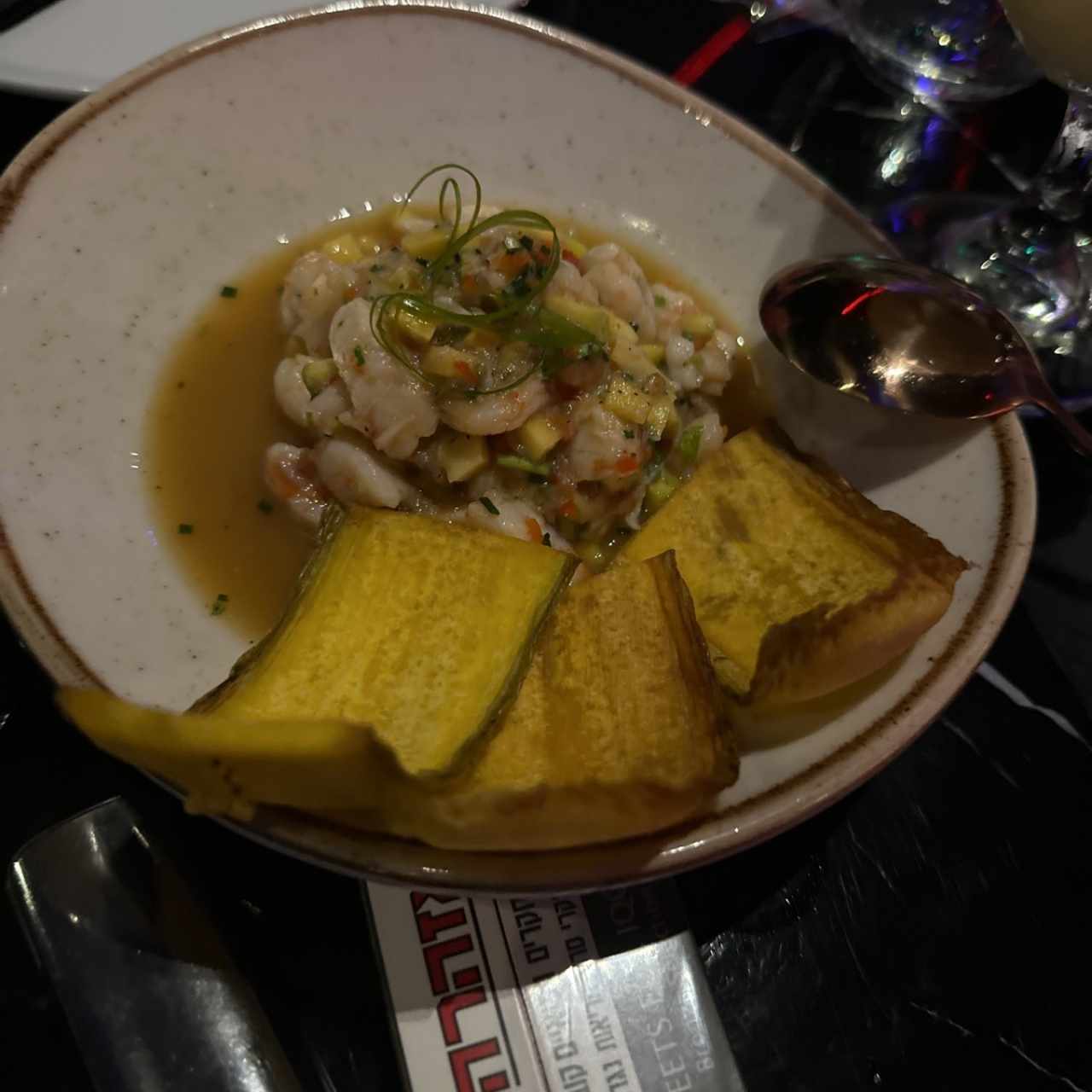 Ceviche de camarón 