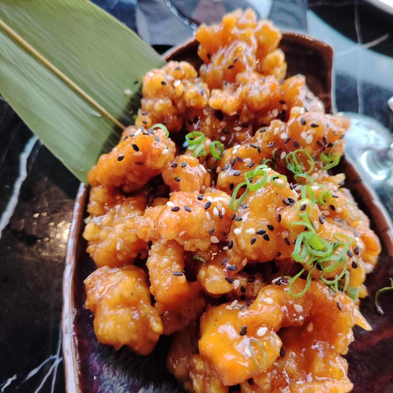 Menú - ORANGE POPCORN CHICKEN