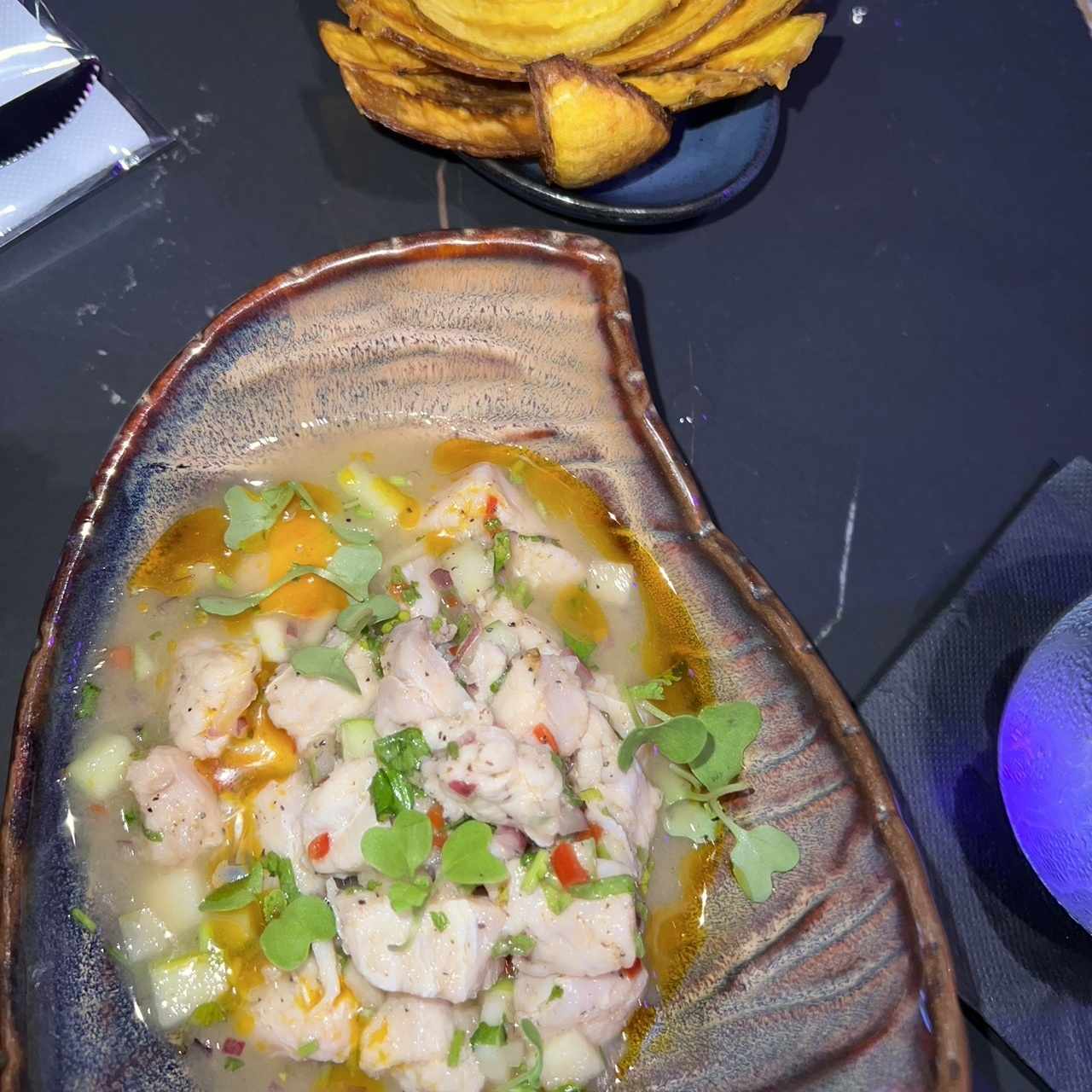 Menú - CEVICHE DE CORVINA