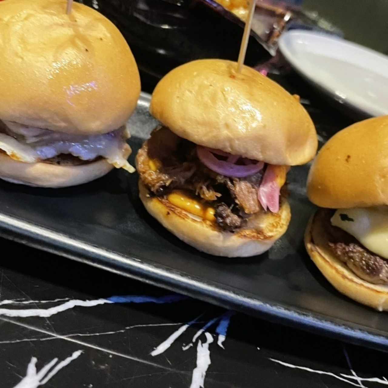 Trio de sliders