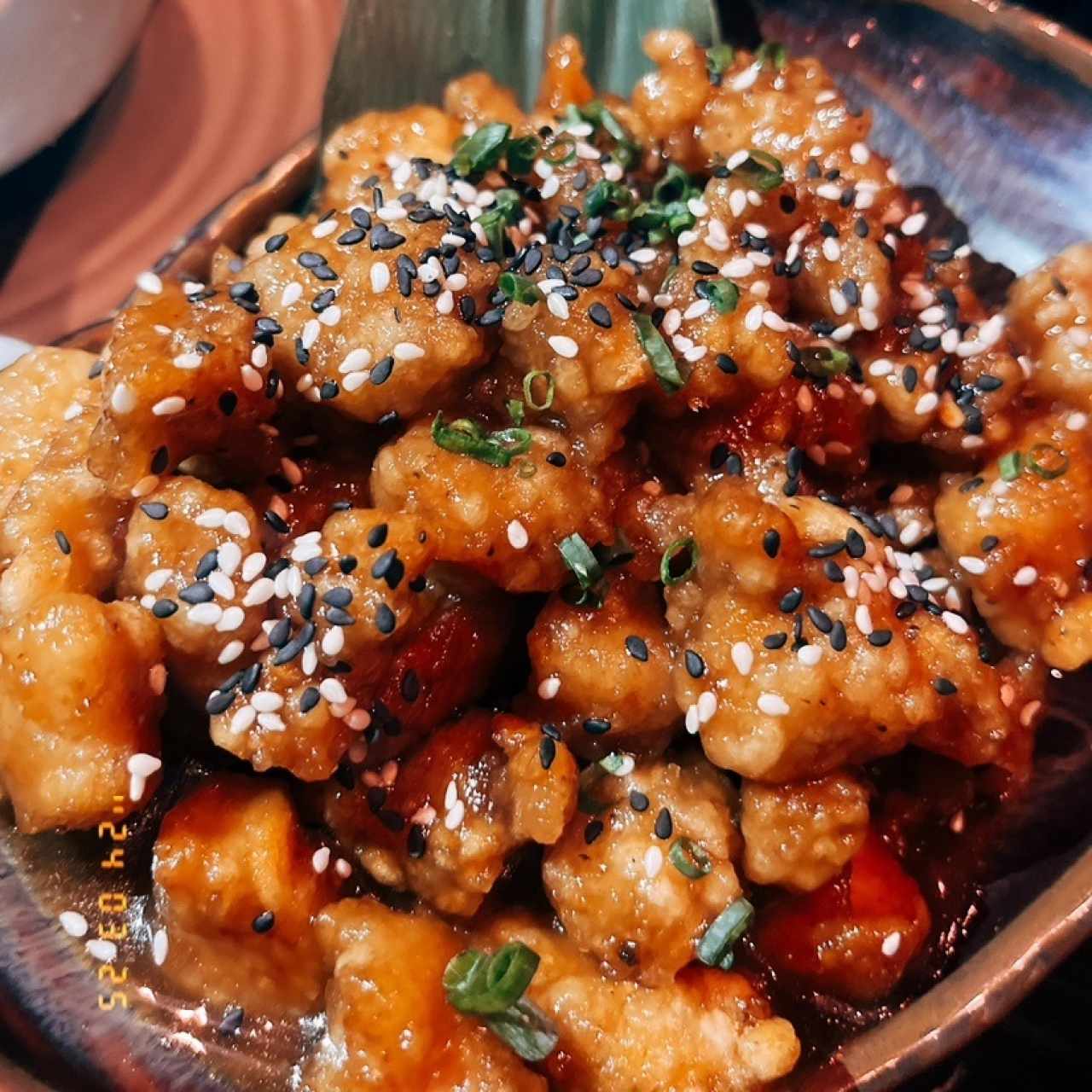 Menú - ORANGE POPCORN CHICKEN