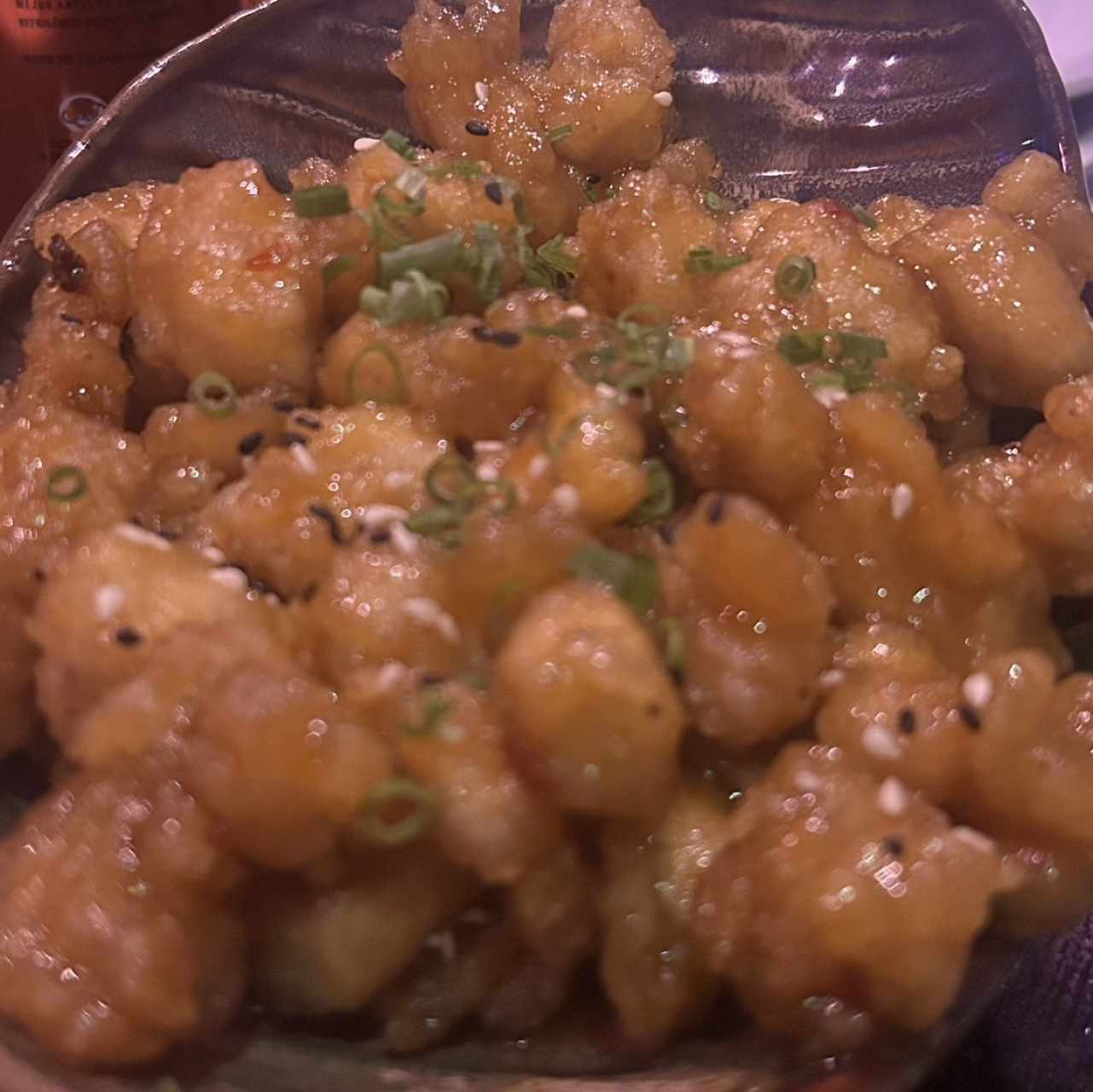 Menú - ORANGE POPCORN CHICKEN