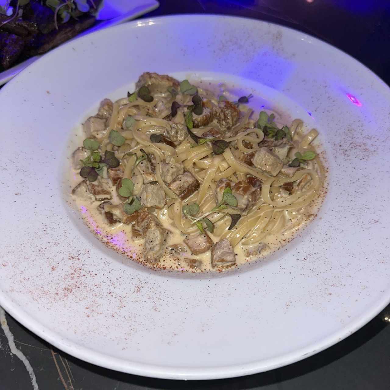 Pasta carbonara 