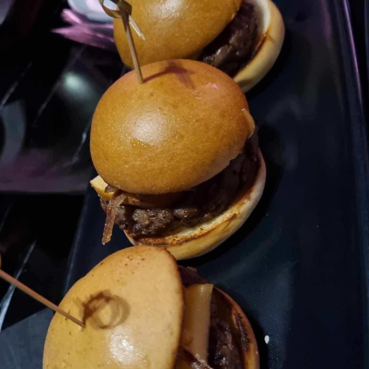 Menú - TRIO DE SLIDERS