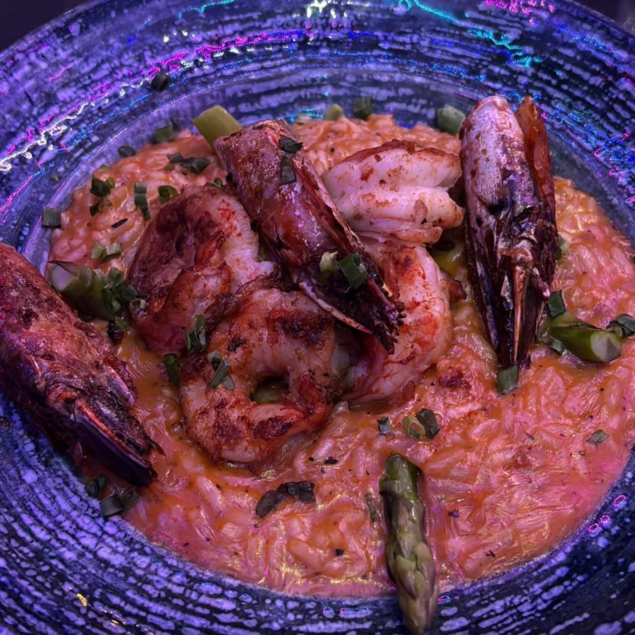 Menú - RISOTTO DE LANGOSTINOS