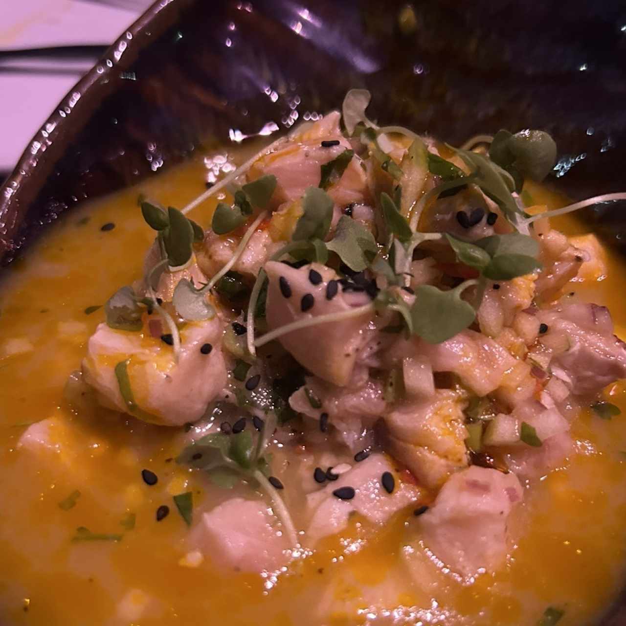 Ceviche de corvina