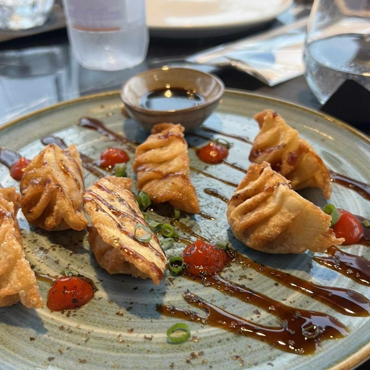 GYOZAS FRITAS DE CAMARÓN