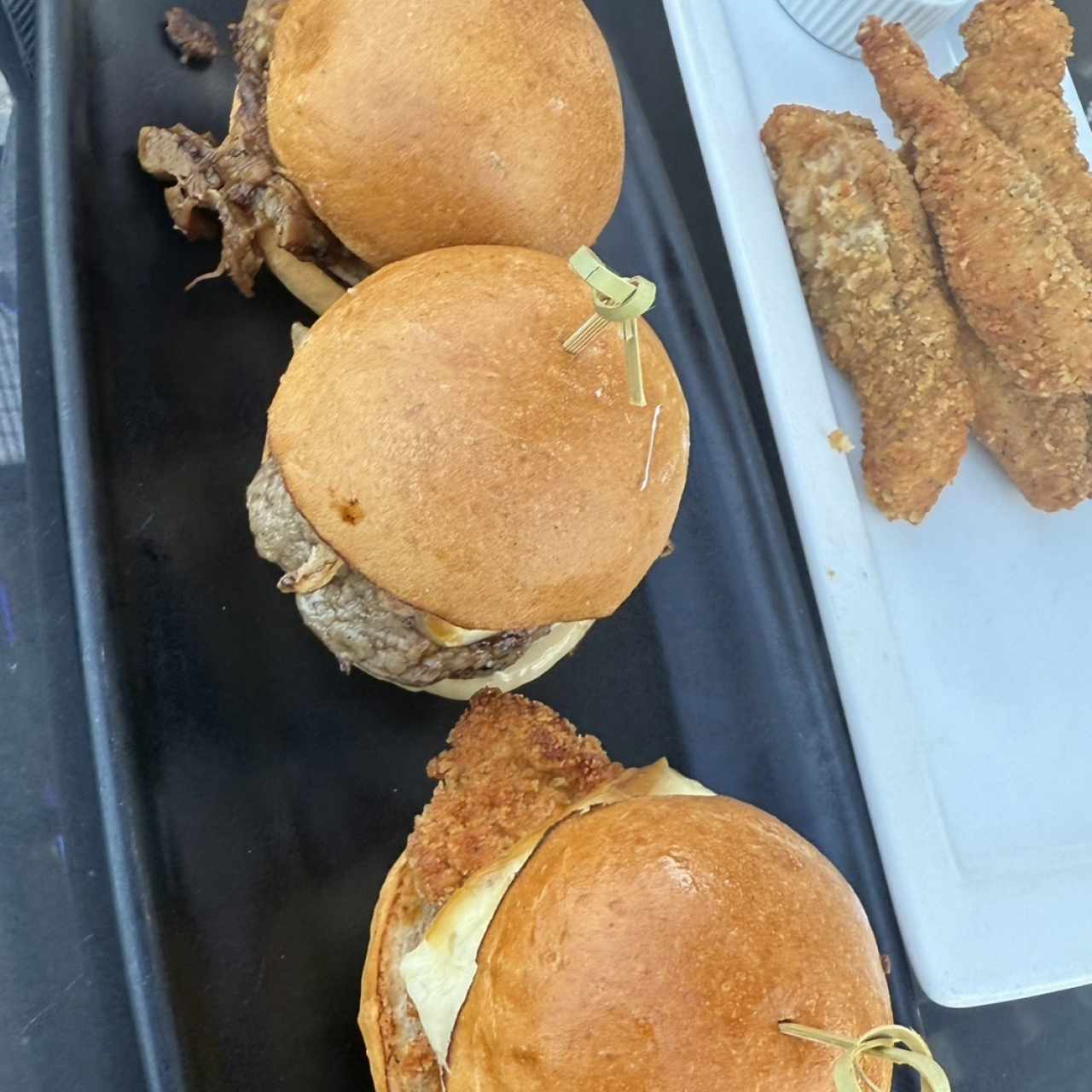 Menú - TRIO DE SLIDERS