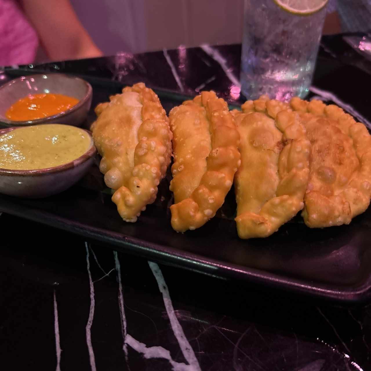 EMPANADAS DE PULPO AL COCO