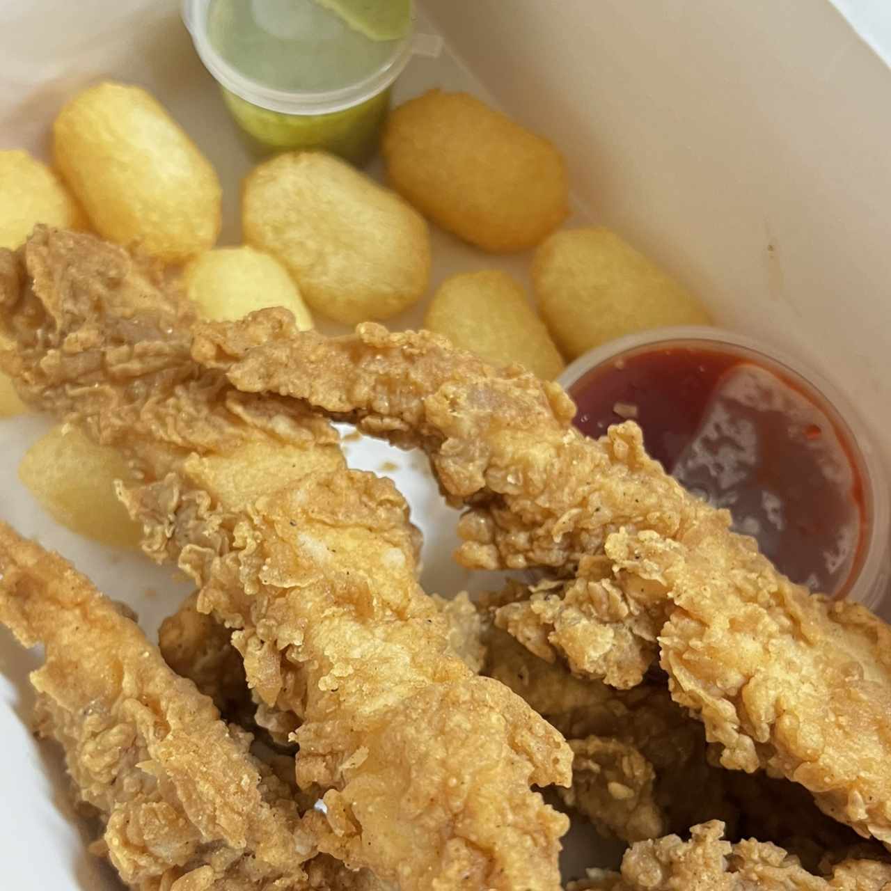 Chicken Fingers - La Caja