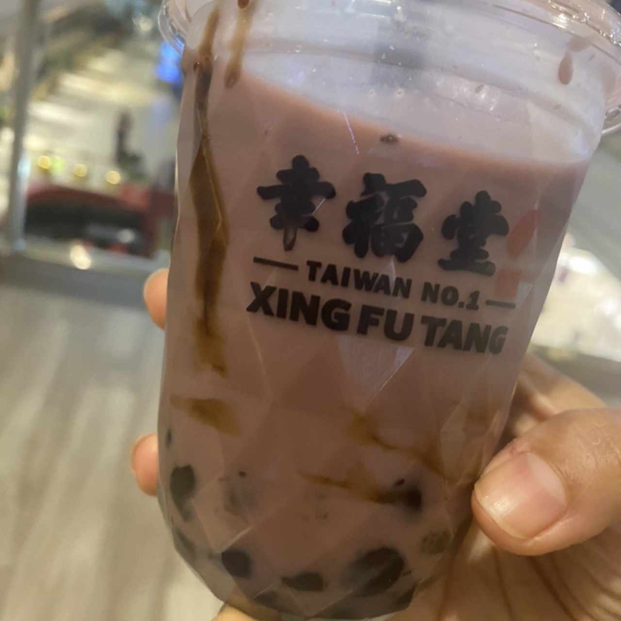 Taro Flavor Boba Milk Tea