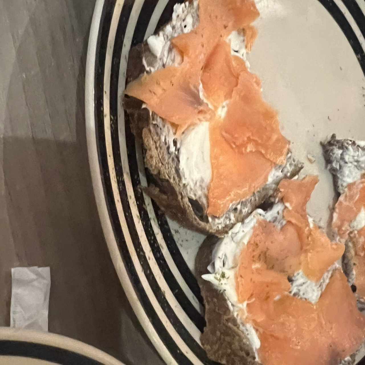 Tostadas - Salmón ahumado
