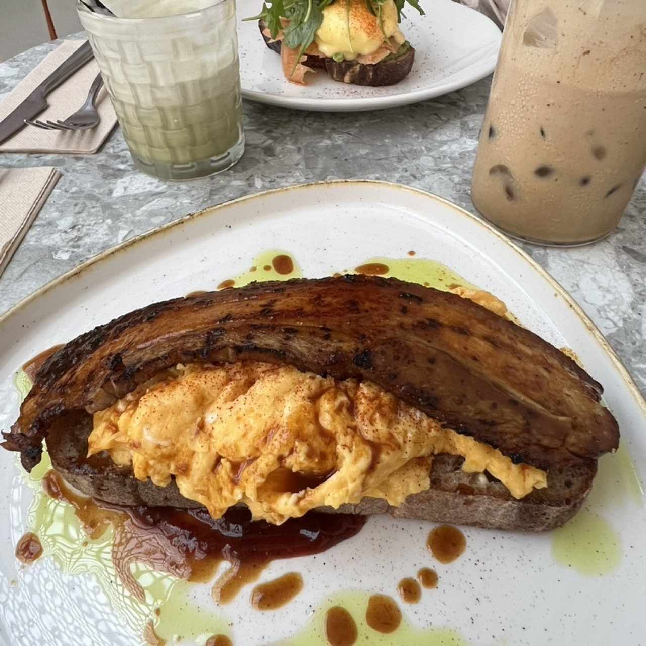BRUNCH - PORK BELLY TOAST