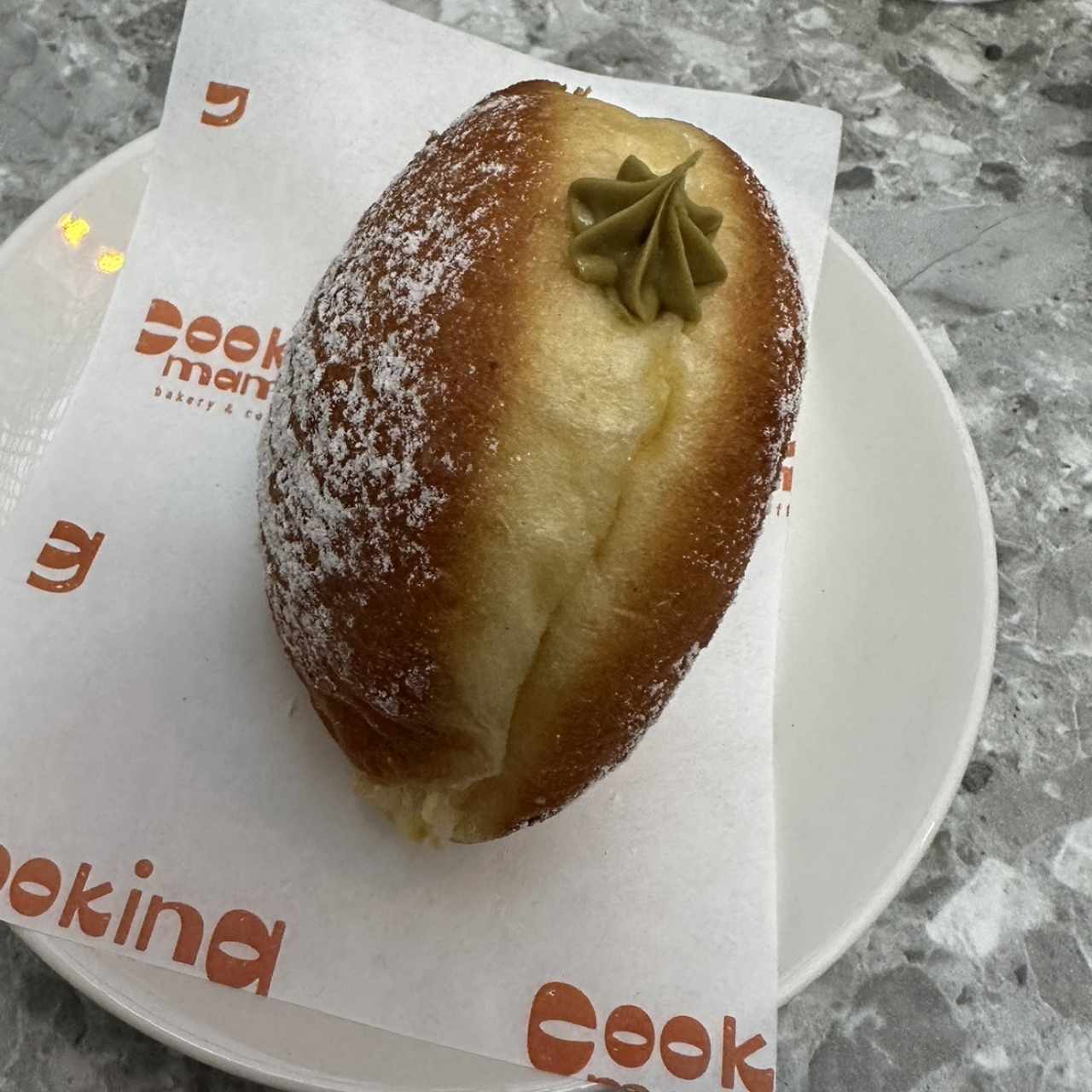 Donut de pistacho