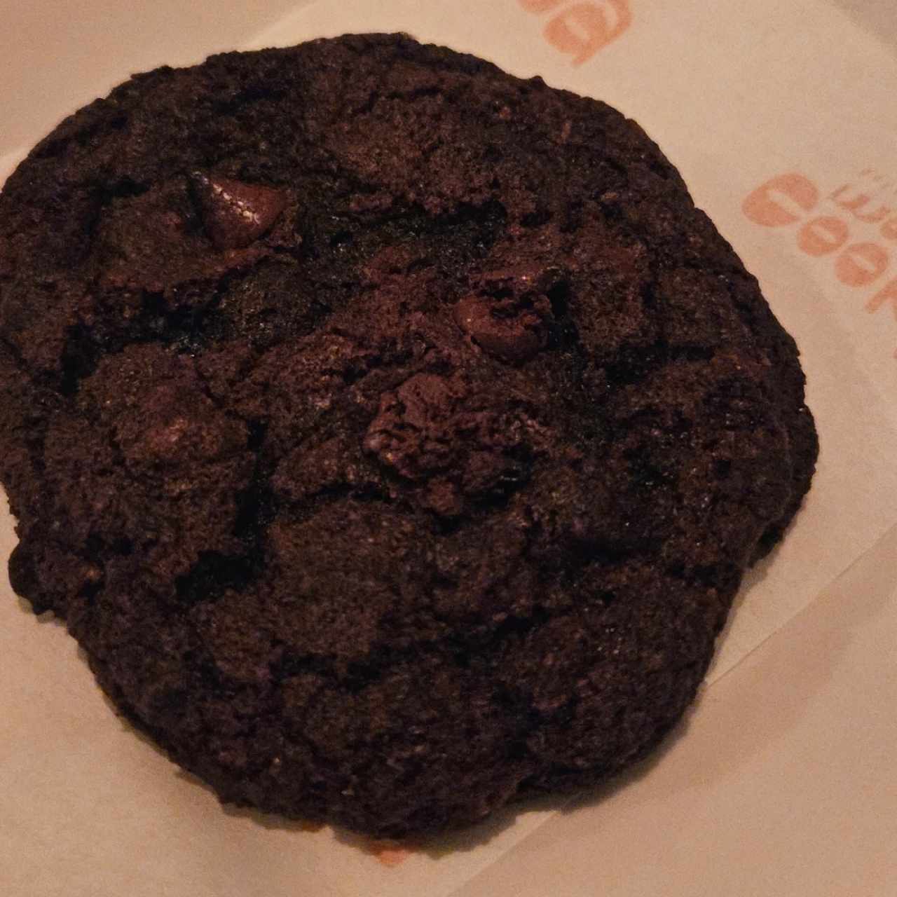 dark chocolate cookie