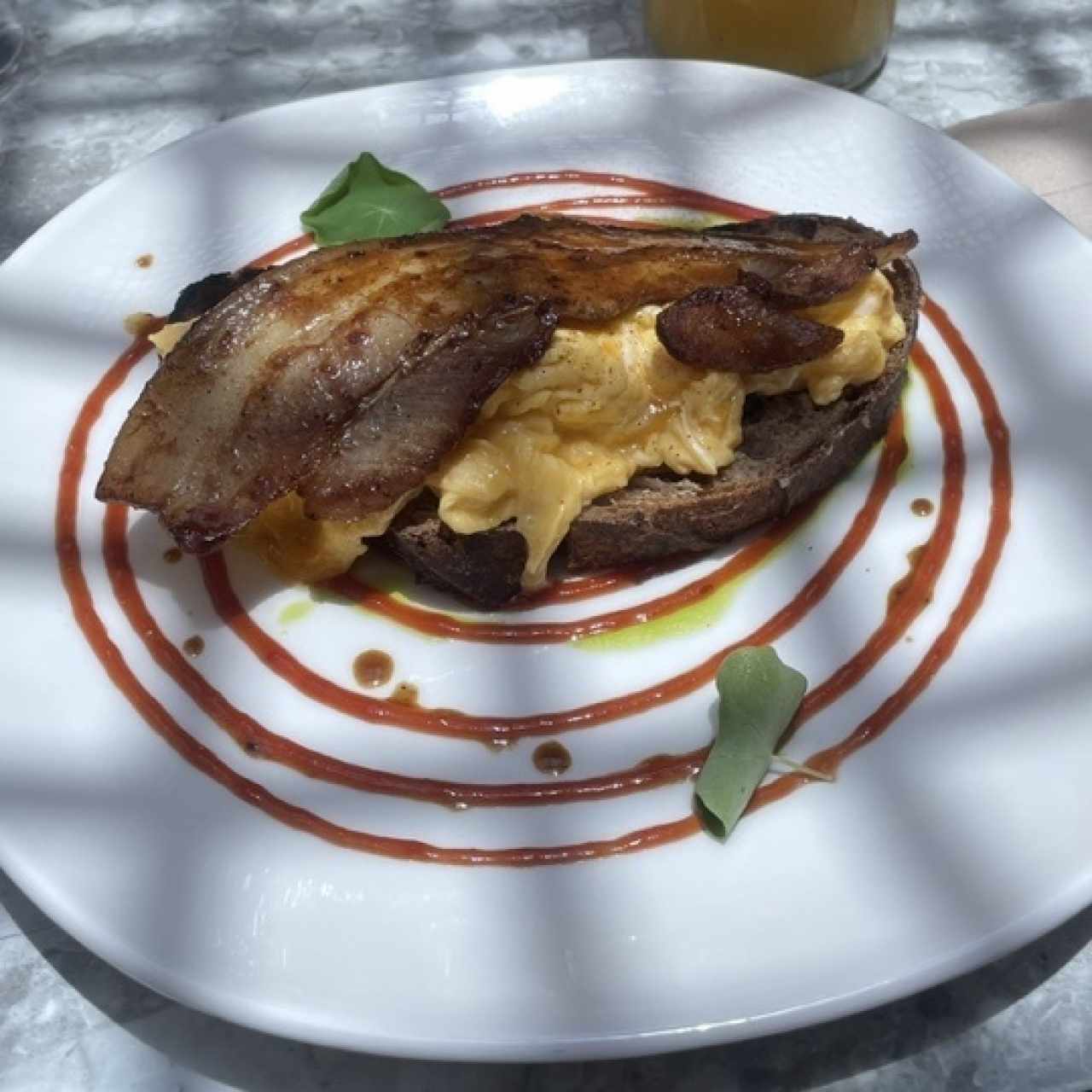 BRUNCH - PORK BELLY TOAST