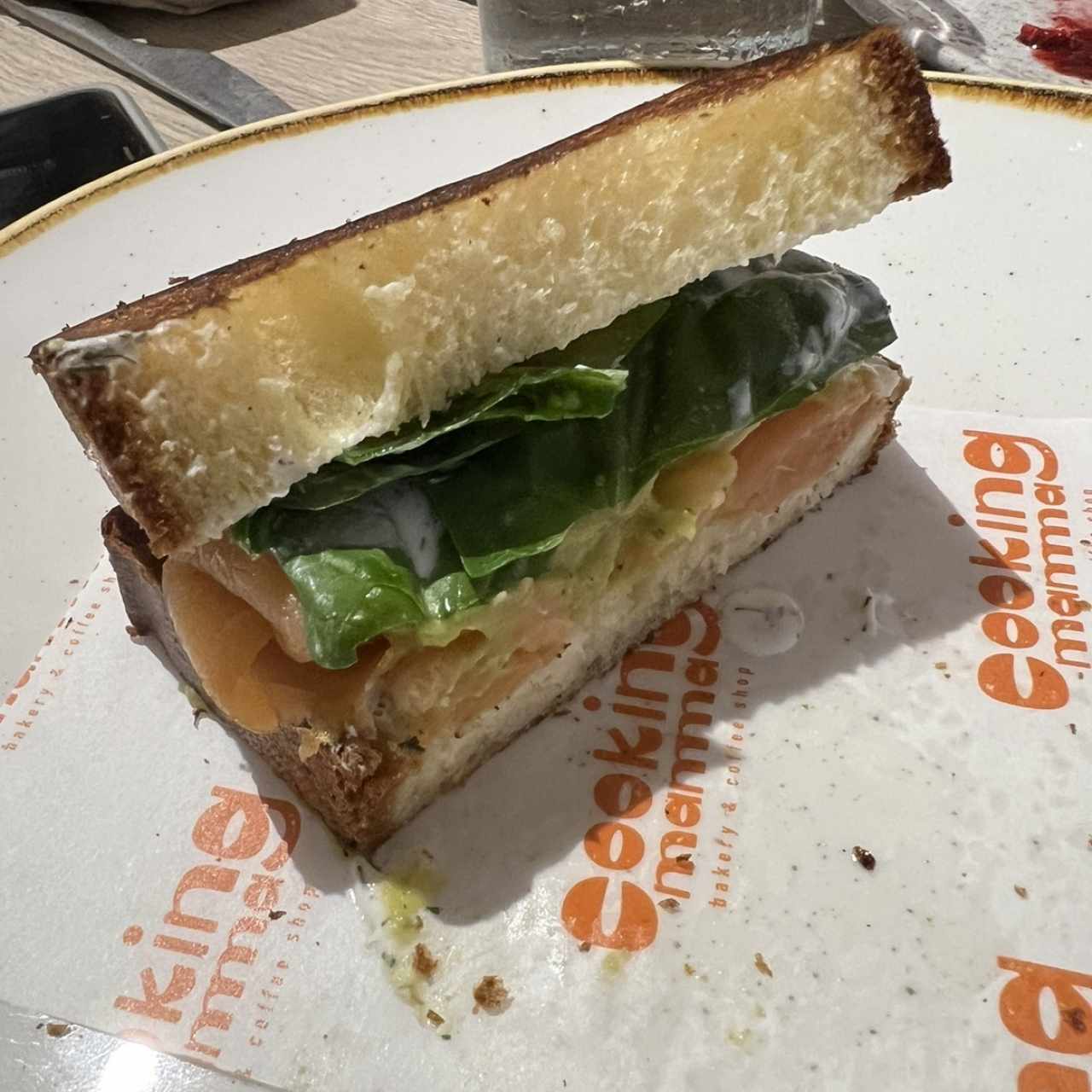 Sandwich de Salmón