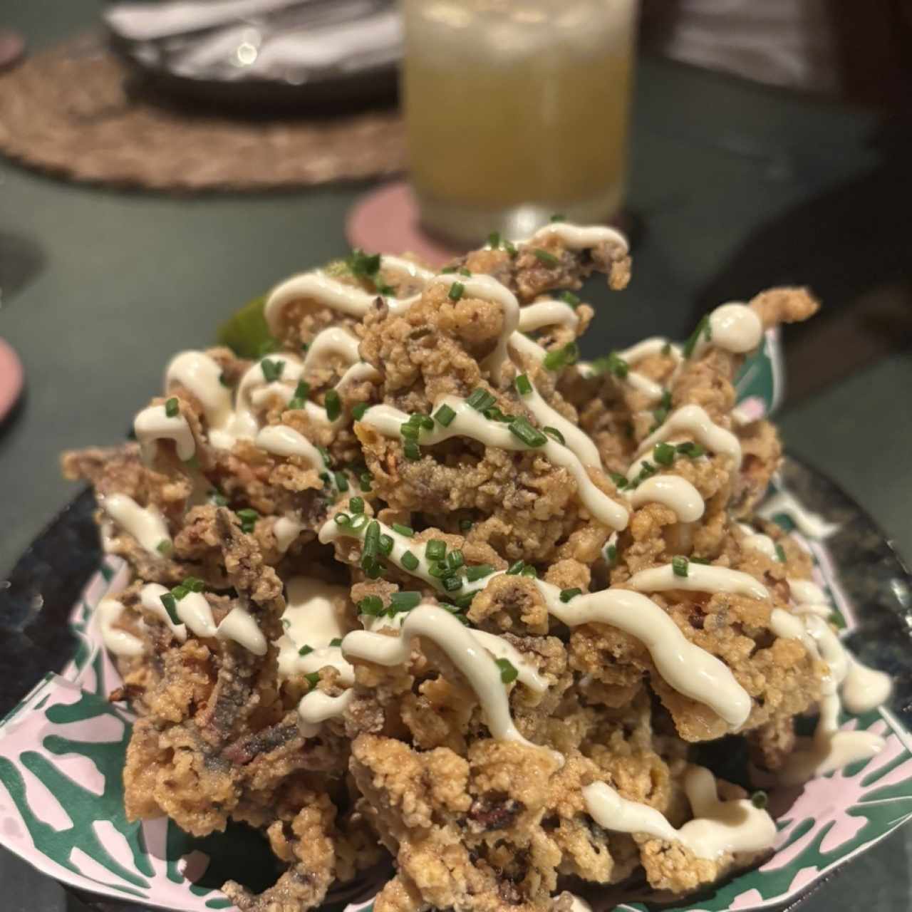 Arañitas Fritas,Mayonesa de lima