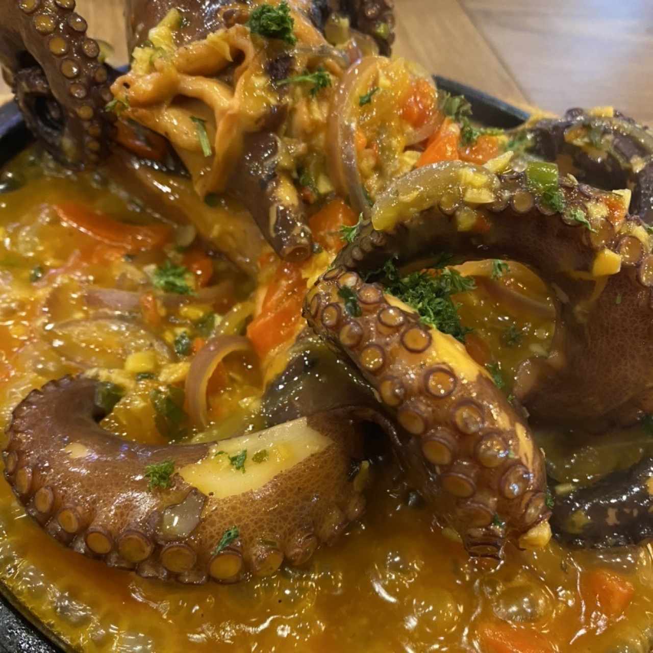 Pulpo al ajillo