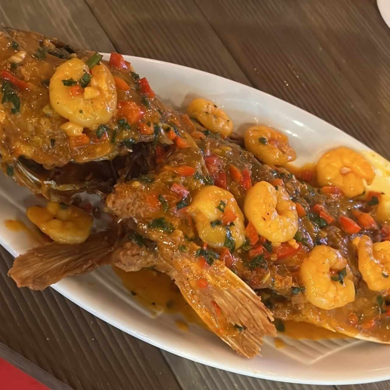 Pescado a la hembra 