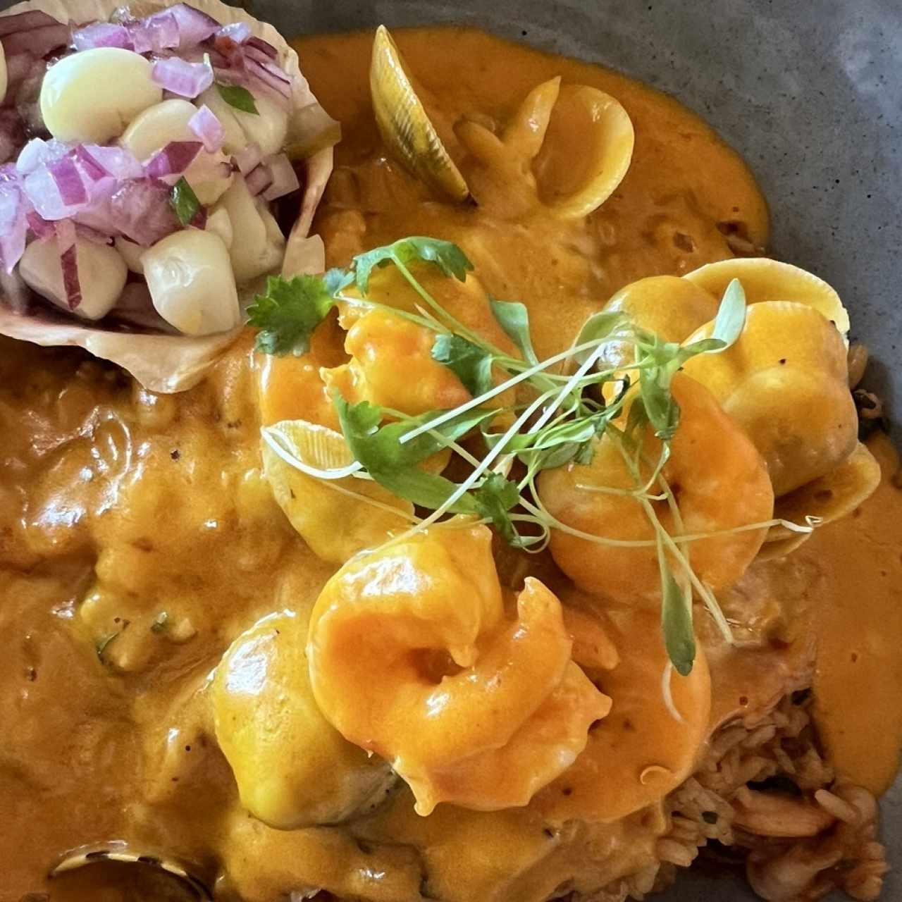 Arroz Callao con Mariscos