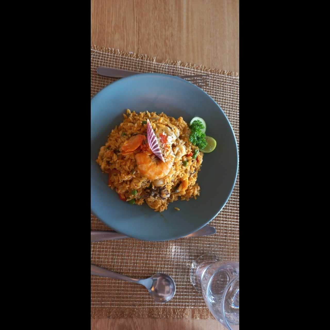 Platos Fuertes - Arroz Con Mariscos