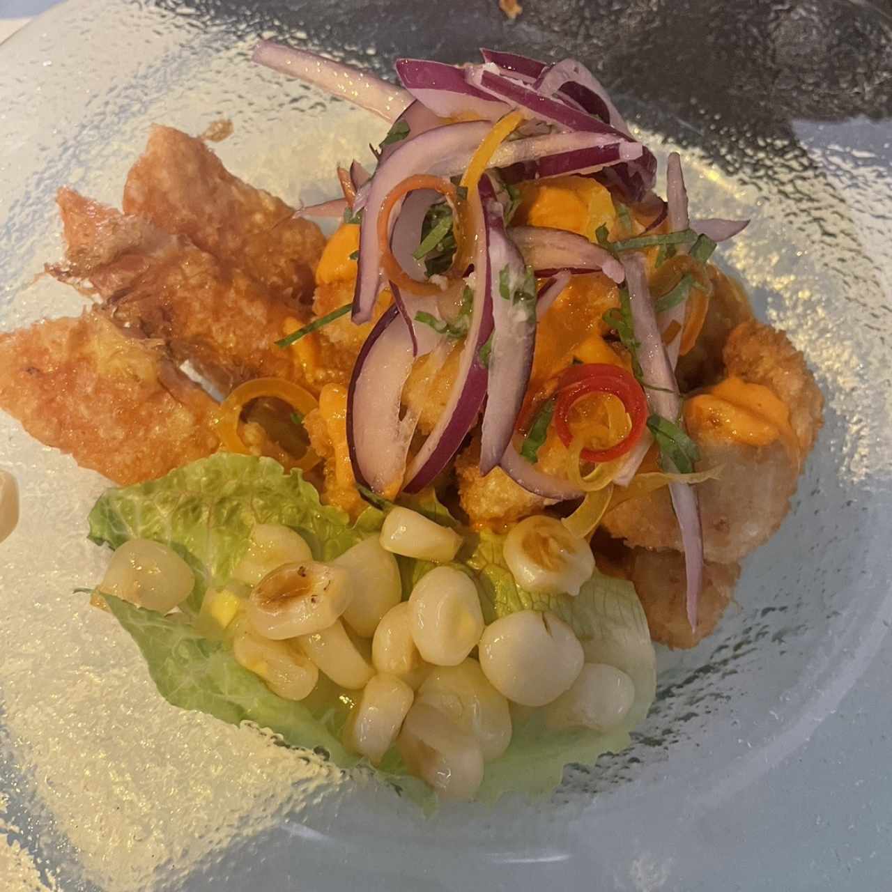 Ceviche frito