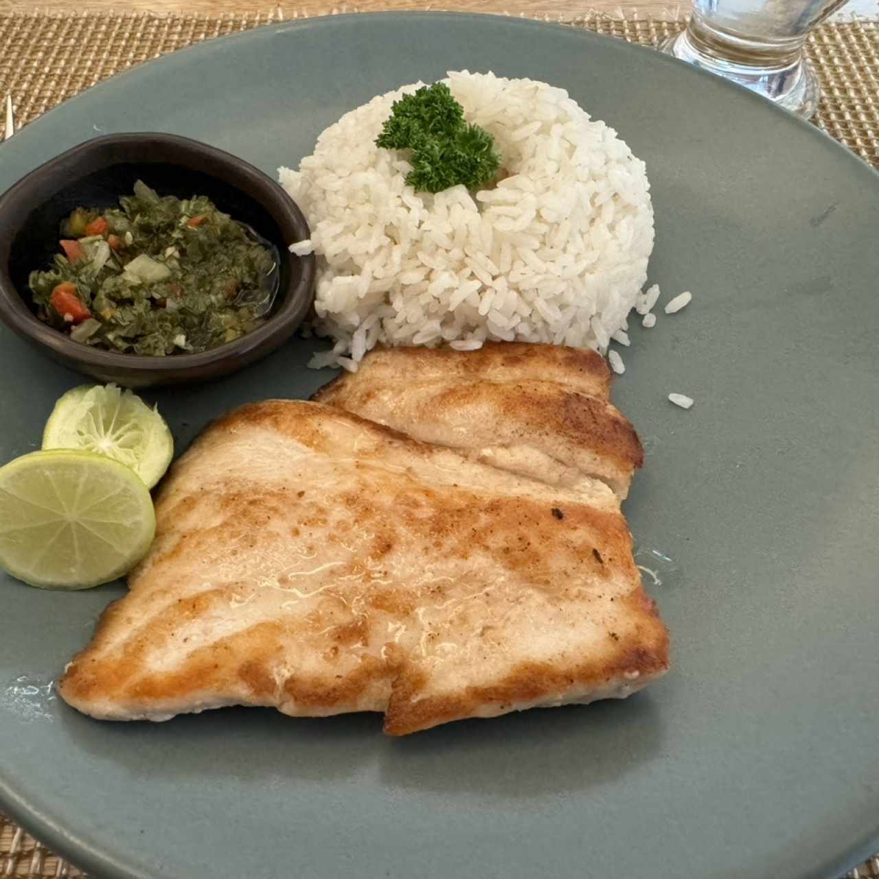 Pesca del día, Atún ó Salmón a la Plancha