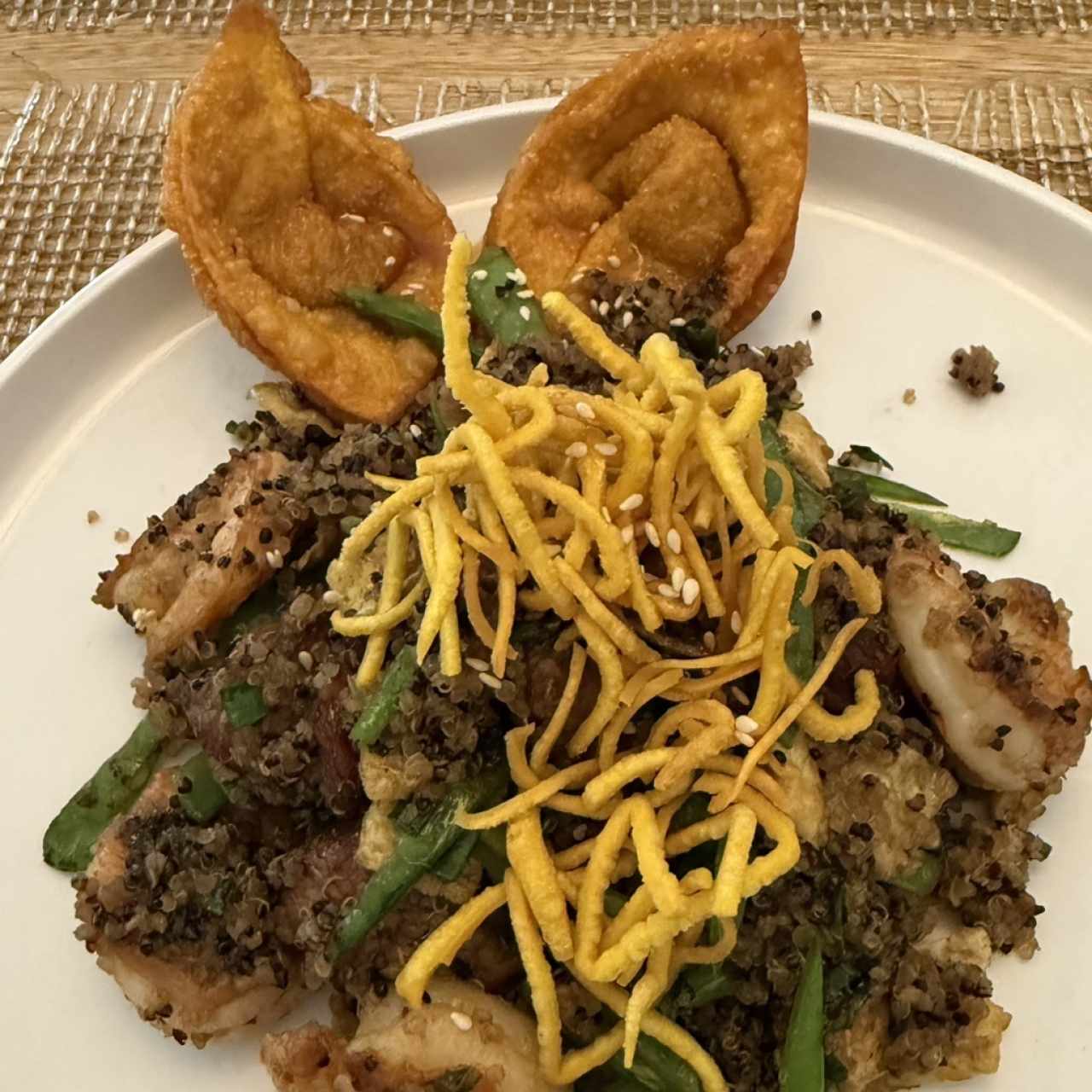 Chaufa quinoa thai
